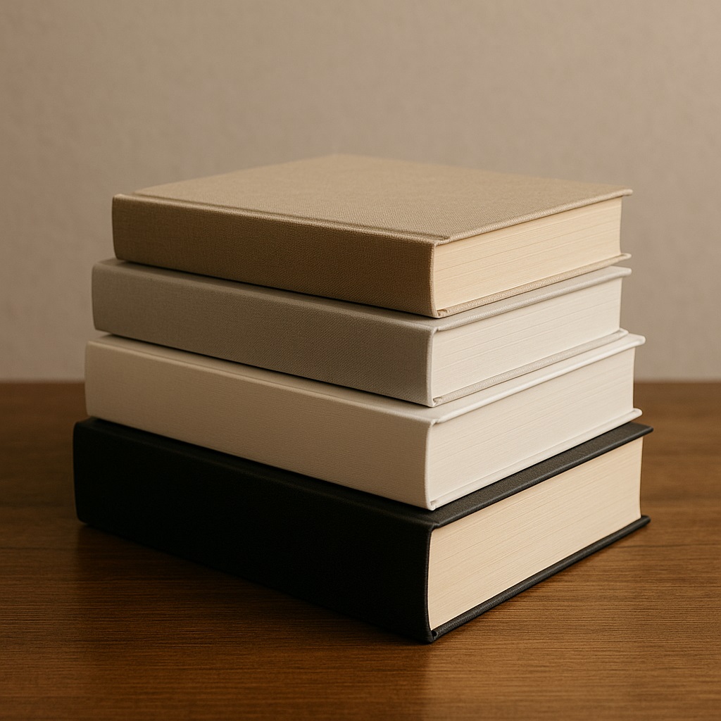 Stack di libri minimal