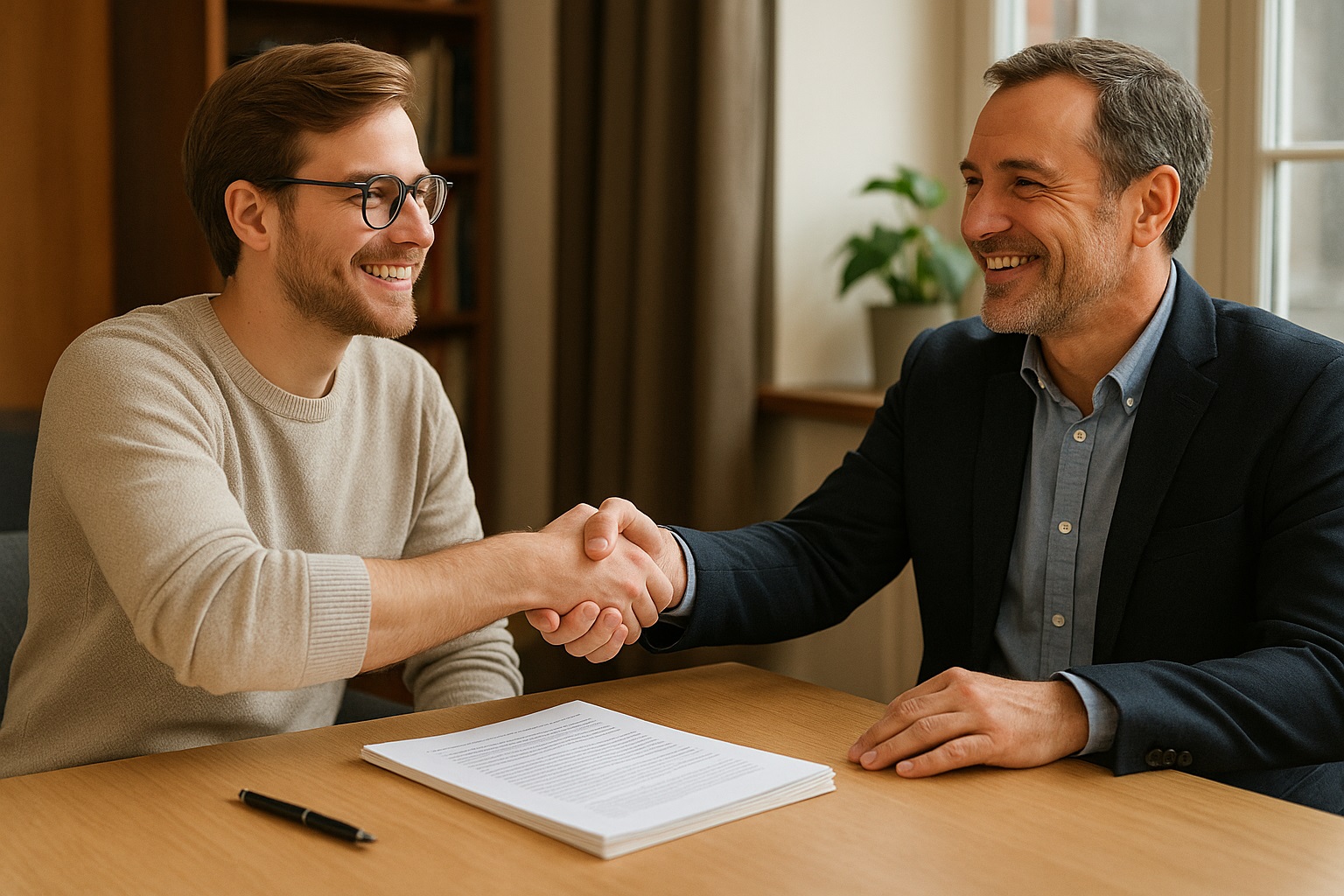 Editor che revisiona manoscritto