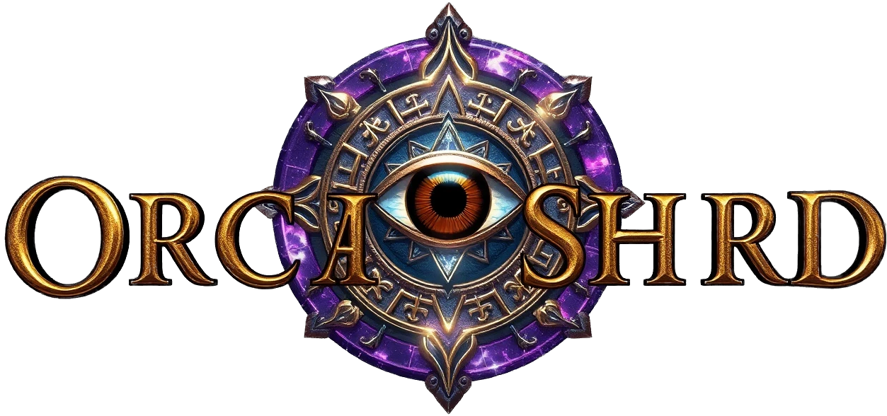 Oracle Shard - logo con occhio oracolare